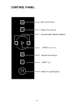 Preview for 14 page of Kleenmaid cooking MWG4512K Instructions For Use And Warranty Details