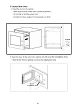 Preview for 23 page of Kleenmaid cooking MWG4512K Instructions For Use And Warranty Details