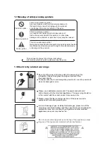 Preview for 5 page of Kleenmaid CRZ25511 Instructions For Use And Warranty Details