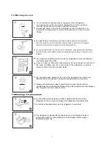 Preview for 7 page of Kleenmaid CRZ25511 Instructions For Use And Warranty Details