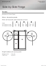 Preview for 5 page of Kleenmaid CustomStyle 23 Manual