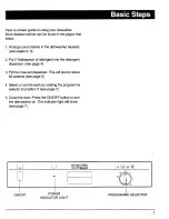 Предварительный просмотр 3 страницы Kleenmaid DW 6 Owner'S Manual