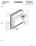 Предварительный просмотр 45 страницы Kleenmaid DW1-N Technical Manual