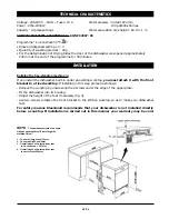 Preview for 12 page of Kleenmaid DW10X Instructions For Use And Warranty Details