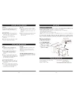 Предварительный просмотр 7 страницы Kleenmaid DW20 X Instructions For Use And Warranty Details