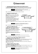 Предварительный просмотр 2 страницы Kleenmaid DW22I Quick Start Manual