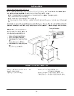 Предварительный просмотр 13 страницы Kleenmaid DW24 X Instructions For Use And Warranty Details