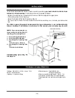 Предварительный просмотр 15 страницы Kleenmaid DW25 W Instructions For Use And Warranty Details