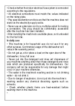 Preview for 8 page of Kleenmaid DW6020 Instructions For Use Manual