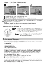 Preview for 9 page of Kleenmaid DW6020XB Instructions For Use And Warranty Details