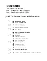 Preview for 3 page of Kleenmaid DW6030 Instructions For Use And Warranty Details