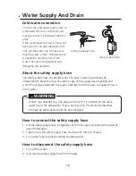 Preview for 19 page of Kleenmaid DW6030 Instructions For Use And Warranty Details