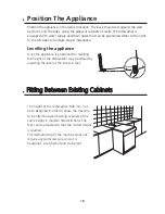 Preview for 21 page of Kleenmaid DW6030 Instructions For Use And Warranty Details