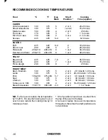 Preview for 16 page of Kleenmaid FEC 600 X Instructions For Use And Warranty Details