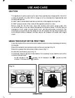 Preview for 18 page of Kleenmaid FEC 600 X Instructions For Use And Warranty Details