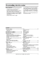 Preview for 3 page of Kleenmaid FEC605W Instructions For Use And Warranty Details