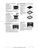 Preview for 13 page of Kleenmaid FEC605W Instructions For Use And Warranty Details