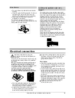 Preview for 25 page of Kleenmaid FEC605W Instructions For Use And Warranty Details