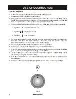 Preview for 6 page of Kleenmaid FEG 600 X Instructions For Use And Warranty Details