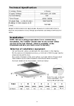 Предварительный просмотр 22 страницы Kleenmaid ICT6020 Instructions For Use And Warranty Details