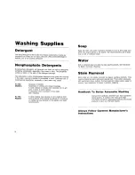 Preview for 10 page of Kleenmaid KAW351 Operating Instructions Manual