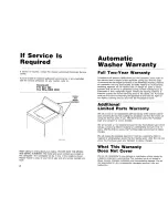 Preview for 14 page of Kleenmaid KAW351 Operating Instructions Manual