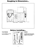 Preview for 5 page of Kleenmaid KAW693 Installation Instructions Manual