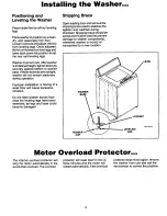 Preview for 6 page of Kleenmaid KAW693 Installation Instructions Manual