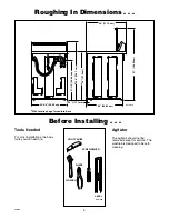 Preview for 5 page of Kleenmaid KAW793 Installation Instructions Manual