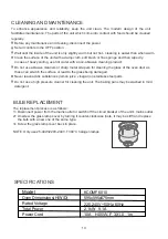 Preview for 13 page of Kleenmaid KCOMF6010 Instructions For Use And Warranty