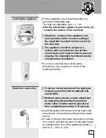 Предварительный просмотр 7 страницы Kleenmaid KFL1600 Instructions For Use Manual