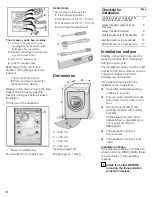 Preview for 6 page of Kleenmaid KFL2000 Instructions For Use Manual