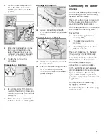 Preview for 9 page of Kleenmaid KFL2000 Instructions For Use Manual