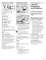 Preview for 15 page of Kleenmaid KFL2000 Instructions For Use Manual