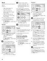 Preview for 22 page of Kleenmaid KFL2000 Instructions For Use Manual