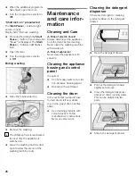 Preview for 26 page of Kleenmaid KFL2000 Instructions For Use Manual