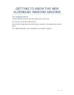 Preview for 12 page of Kleenmaid LW8014 Instructions For Installation Manual