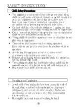 Preview for 6 page of Kleenmaid LWT1210 Instructions For Use Manual