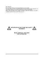 Preview for 4 page of Kleenmaid MW4510 Instructions For Use And Warranty Details