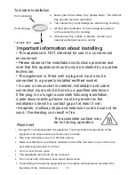 Preview for 12 page of Kleenmaid MWG4510 Instructions For Use Manual