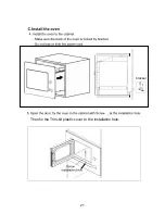 Preview for 22 page of Kleenmaid MWG4512 Instructions For Use And Warranty Details