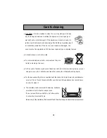 Preview for 19 page of Kleenmaid MWK100X Instructions For Use Manual