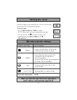 Preview for 10 page of Kleenmaid MWK200 Instructions For Use And Warranty Details