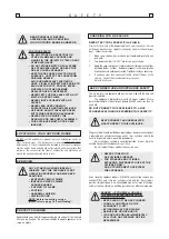 Preview for 4 page of Kleenmaid OCCDB Operating And Assembly Instructions Manual