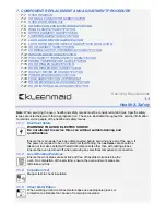 Preview for 3 page of Kleenmaid OMFP6011 Product Documentation