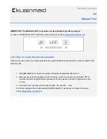 Preview for 8 page of Kleenmaid OMFP6011 Product Documentation