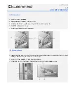 Preview for 26 page of Kleenmaid OMFP6011 Product Documentation
