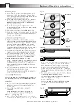 Preview for 27 page of Kleenmaid Professional 3 Burner Series Assembly/Installation/Operating Instructions