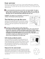 Preview for 3 page of Kleenmaid Professional TO851X Installation And Operating Instructions Manual