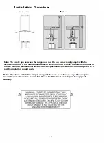 Предварительный просмотр 8 страницы Kleenmaid RHSCK121 Instructions For Use And Warranty Details